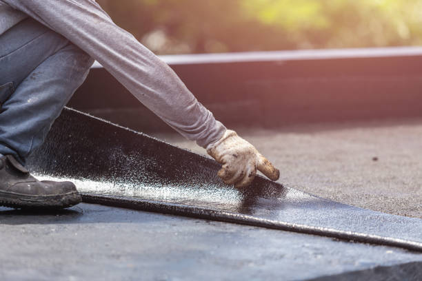 Professional Exterior Waterproofing technician working in Merrill, WI